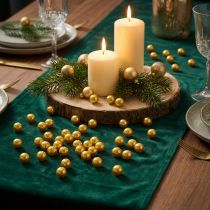 Product Decorative beads Ø10mm gold 115 pcs