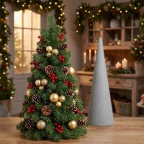 Product Floral foam cone dry floral mass H50cm 2 pcs