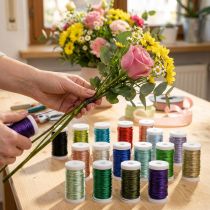 Product Craft wire for floristry, decoration, jewelry, embellishments, versatile use