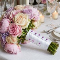 Product Beading pins purple Ø10mm 60mm