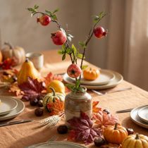 Product Artificial pomegranate branch as a fruit branch for table decoration, 68cm