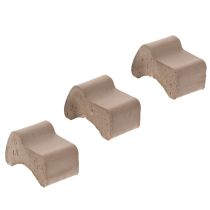 Product Flower pot feet, practical riser, pot accessory for balcony and terrace, 7cm, 3 pieces