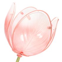 Product Garden stake flower decorative tulip for flower beds and borders 94cm