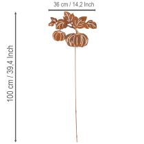 Product Metal Pumpkin Garden Stake – Rustic Autumn Decoration, 100cm