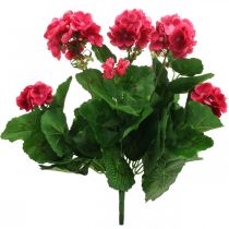 Product Geranium artificial flower pink artificial balcony flower 7 flowers H38cm