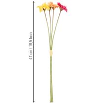 Product Artificial Gerbera Flower Bouquet for Fresh and Easy-Care Decoration 47cm 32pcs
