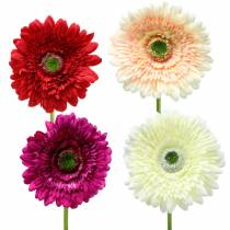 Product Gerbera artificial 62cm Different colors