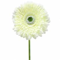 Product Gerbera artificial white 62cm 6pcs