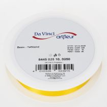 Product Gift and decoration ribbon 25mm x 50m yellow