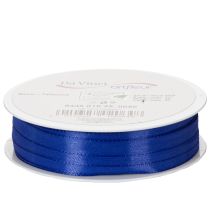 Product Gift and decorative ribbon, taffeta ribbon, 10mm x 50m, dark blue