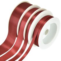 Product Gift ribbon decorative ribbon Bordeaux 50m Various sizes