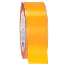 Product Gift ribbon decoration ribbon orange silk ribbon 40mm 50m