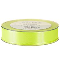 Product Gift ribbon green ribbon lime green 25mm 50m