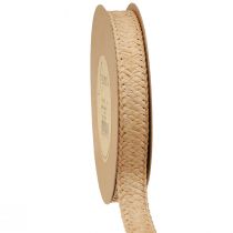 Product Gift Ribbon Paper Braided Natural Paper Ribbon 20mm 10m