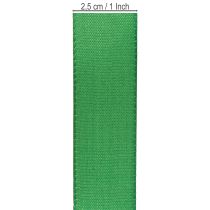 Product Gift ribbon taffeta decorative ribbon dark green 25mm × 50m