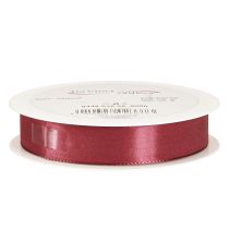 Product Gift ribbon taffeta ribbon decorative ribbon Bordeaux 25mm 50m