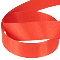 Product Gift ribbon and decorative ribbon, taffeta ribbon, red, 25mm, 50m
