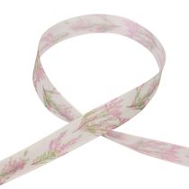 Gift ribbon ribbon autumn heather fabric ribbon 25mm 20m