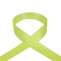 Product Gift ribbon green ribbon light green 25mm 50m