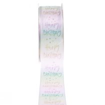 Product Gift ribbon Happy Birthday birthday decoration 40mm 15m