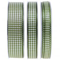 Product Gift ribbon diam green 8mm - 25mm 20m