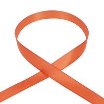 Gift ribbon orange ribbon decorative ribbon 15mm 50m