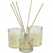 Product Gift set room fragrance scented candles in a glass vanilla scent