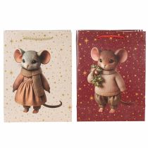 Product ProductNameSet of 2 Christmas Gift Bags with Mouse and Star Designs, 18 x 8 x 24 cm/ProductName
ProductDescription<h2>Christmas gift bags with mouse and star designs for presents</h2>
<p>This set contains two Christmas gift bags for wrapping and carrying