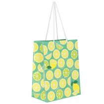 Product Gift bag Lemons Paper bag with handles 18×10×23cm 2pcs