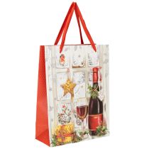 Product Christmas gift bag 8cm x 18cm H24cm set of 2