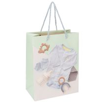 Product Baby Boy Gift Bag - Ideal for Baby Gifts at Birth - 23cm - 2 Pieces