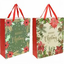Gift bags Christmas gift bag Merry Christmas 32x26cm 2pcs