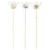 Product Watering can decorative stakes for flower bouquets and balcony flower decoration, 34cm, 12 pieces