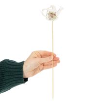 Product Watering can decorative stakes for bouquets and balcony flower decoration, 34cm, 8 pieces