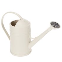 Product Watering can with removable rose head. Ideal for houseplants and balconies. White. 32cm.