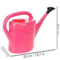 Product Pink watering can, 5l