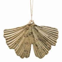 Product Ginkgo Leaf Pendant Ginkgo Vintage Deco Metal 15×11cm 4pcs