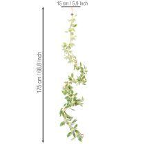 Product Artificial Garland with Variegated Leaves 175cm for Indoor Decoration