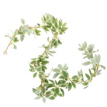 Product Artificial Garland with Variegated Leaves 175cm for Indoor Decoration