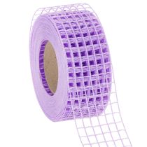Product Purple Mesh Ribbon 4.5 cm x 10 m for Crafting and Decoration