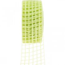 Lattice tape deco tape craft tape yellow lime 4.5cm x 10m