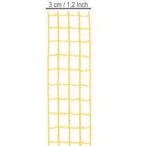 Product Coloured Mesh Craft Ribbons Set – 7 Rolls, 3cm x 10m, Assorted Colours