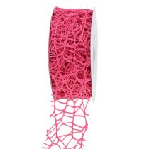 Mesh Tape Pink 40mm 10m