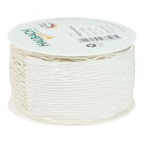 Product Net tape, grid tape, decorative tape, white, wire-reinforced, 50 mm, 10 m