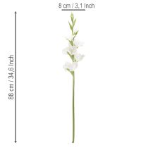 Product Artificial Gladiolus Long Stem for Vases 88cm White