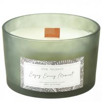Product Scented candle in glass sage sandalwood chip Ø12.5cm H8cm