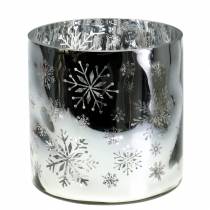 Product Christmas Decoration Candle jar Metallic Ø20cm H20cm