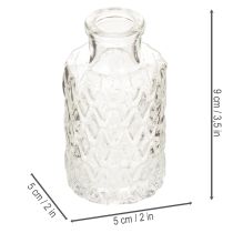 Product ProductName
Set of 6 Mini Glass Vases with Diamond Pattern – Clear 9cm
/ProductName
ProductDescription
<h2>Clear Mini Glass Vases for Home and Table Decoration</h2>
<p>These mini glass vases with a diamond-patterned surface provide a stylish a