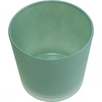Product Glass flower pot green planter glass tub Ø11.5cm H11cm