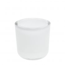 Product Glass pot Ø7.8cm H8cm white